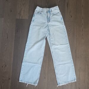 Garage High Rise Wide Leg Light Blue Women's Jeans 🍰